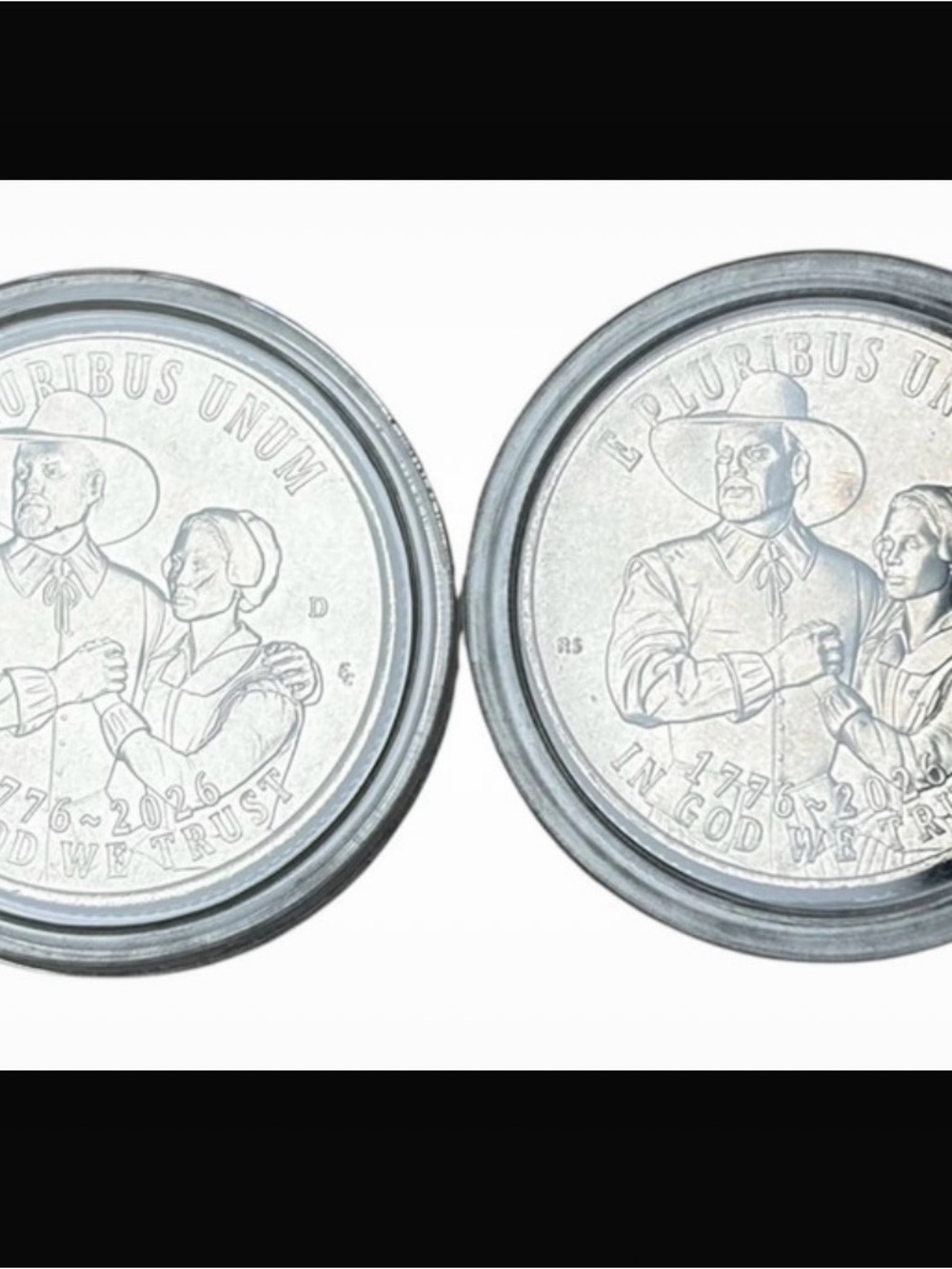 2026‎ P&D Mayflower Compact Semiquincentennial Quarter Set USA 250th Anniversary